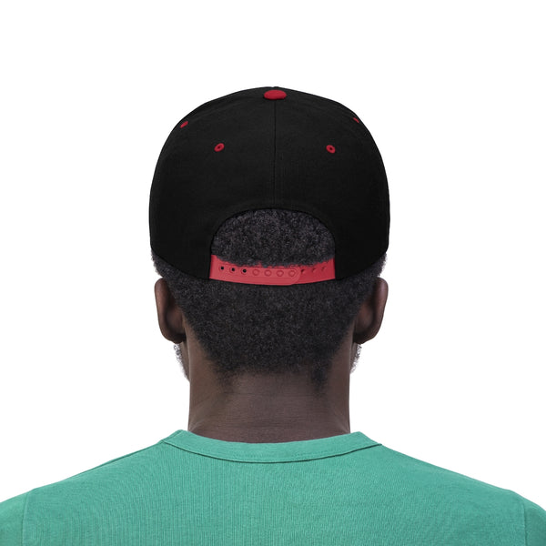 Embroidered Ritter Center Snapback Cap